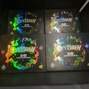 Crybaby Vapes Boxes – Mixed flavors